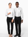 Chemises à personnaliser KARIBAN Chemise col mao manches longues 
