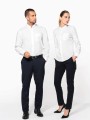 Chemises à personnaliser KARIBAN Chemise col mao manches longues 