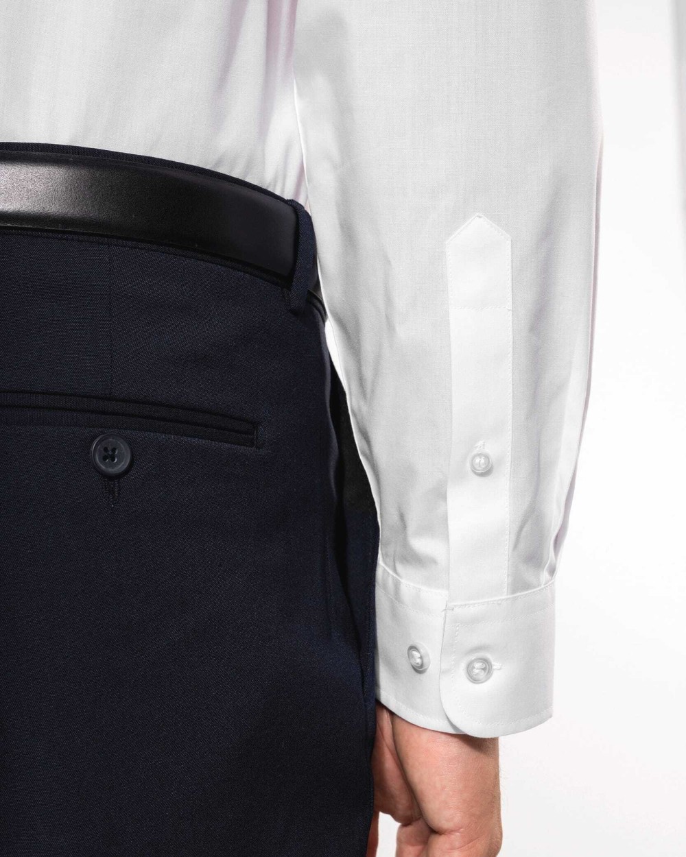 Chemises personnalisable KARIBAN Chemise col mao manches longues