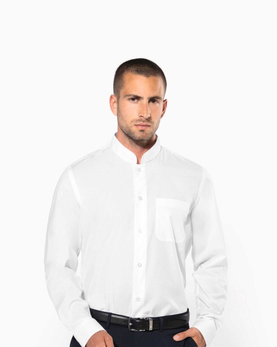 Chemises personnalisable Kariban Chemise col mao manches longues
