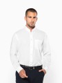 Chemises à personnaliser KARIBAN Chemise col mao manches longues 