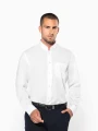 Chemises à personnaliser KARIBAN Chemise col mao manches longues 
