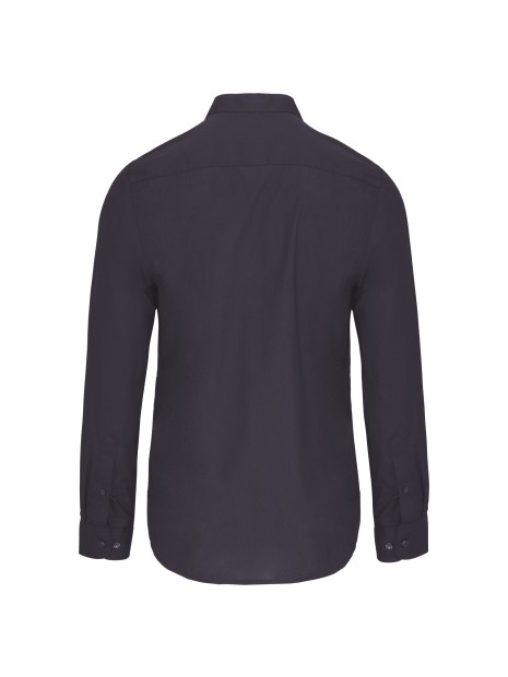 KARIBAN Chemise col mao manches longues /api/colors/a74dfbdb-7821-4e15-a7e5-fe07498d41c7 personnalisable