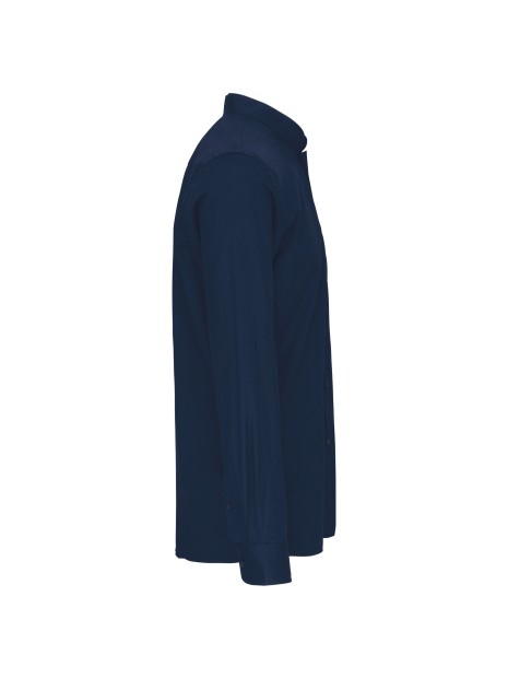 KARIBAN Chemise col mao manches longues /api/colors/b68891a9-1d28-4f7a-8deb-775c45027afd personnalisable