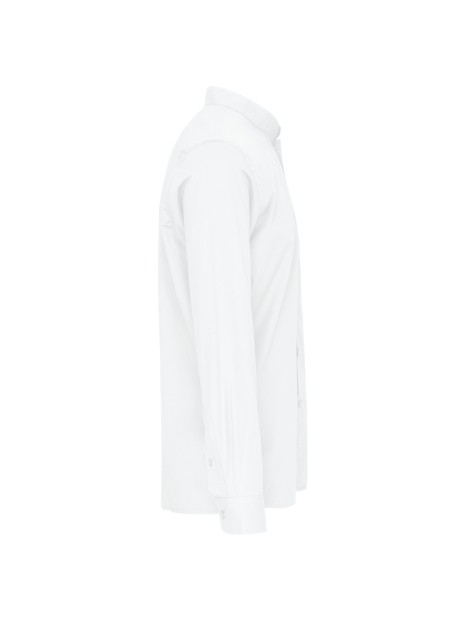 KARIBAN Chemise col mao manches longues /api/colors/7a92cd2d-10d2-40b4-928b-296bb7487506 personnalisable