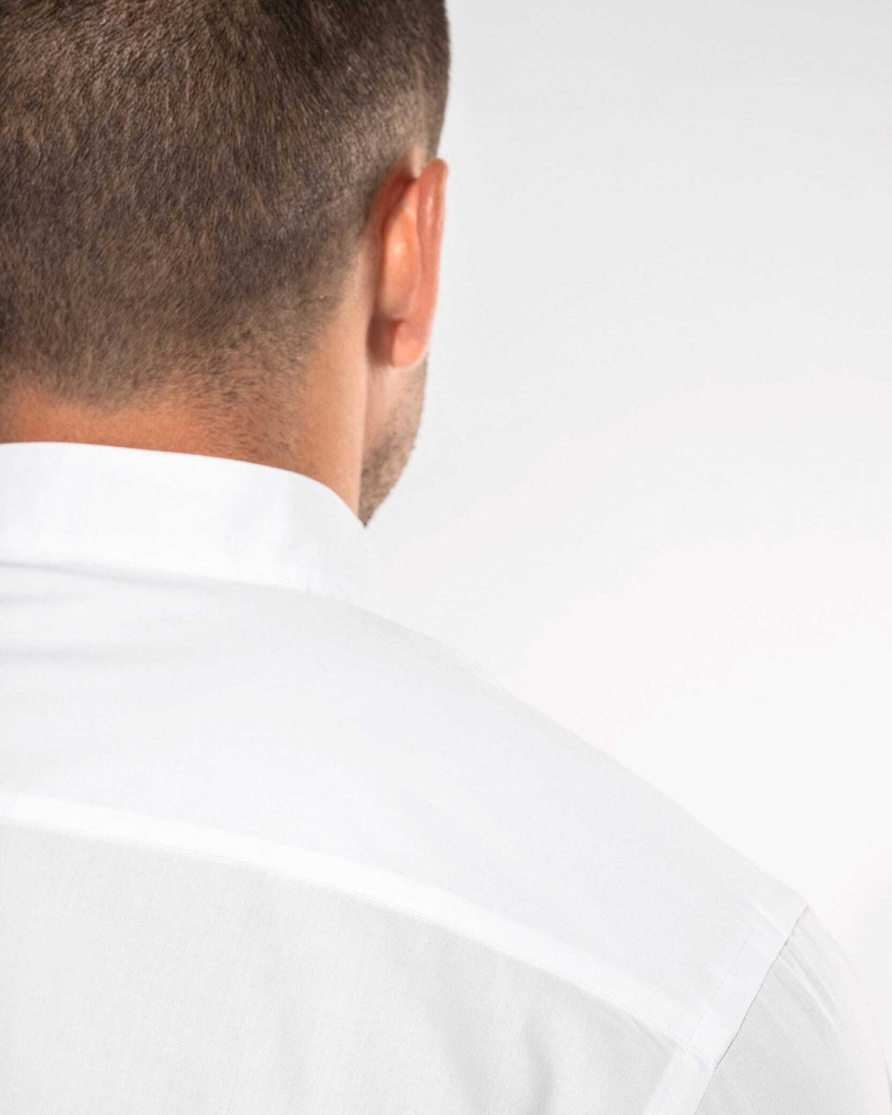 KARIBAN Herrenhemd mao-kragen langarm Hemden personalisierbar