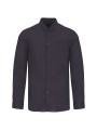 KARIBAN Chemise col mao manches longues /api/colors/a74dfbdb-7821-4e15-a7e5-fe07498d41c7 personnalisable