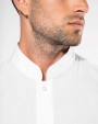 Chemises personnalisable KARIBAN Chemise col mao manches longues