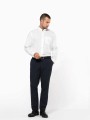 Chemises à personnaliser KARIBAN Chemise col mao manches longues 