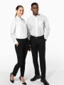 Chemises à personnaliser KARIBAN Chemise col mao manches longues 