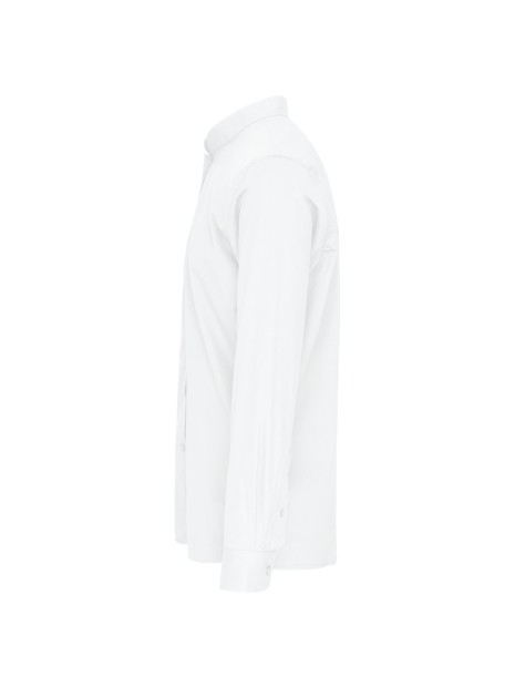 KARIBAN Chemise col mao manches longues /api/colors/7a92cd2d-10d2-40b4-928b-296bb7487506 personnalisable