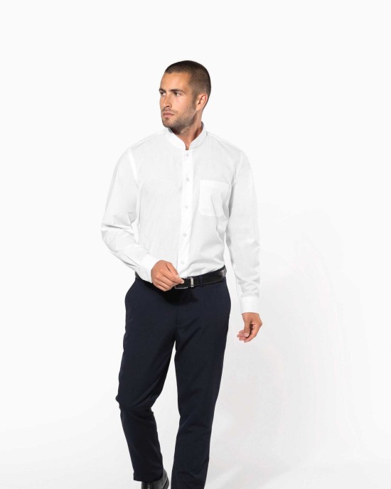 Chemises personnalisable Kariban Chemise col mao manches longues