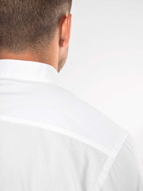 Chemises à personnaliser KARIBAN Chemise col mao manches longues 