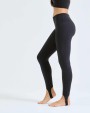 Pantalons personnalisable TRIDRI Legging mode avec sous-pied en tissu recyclé TriDri®