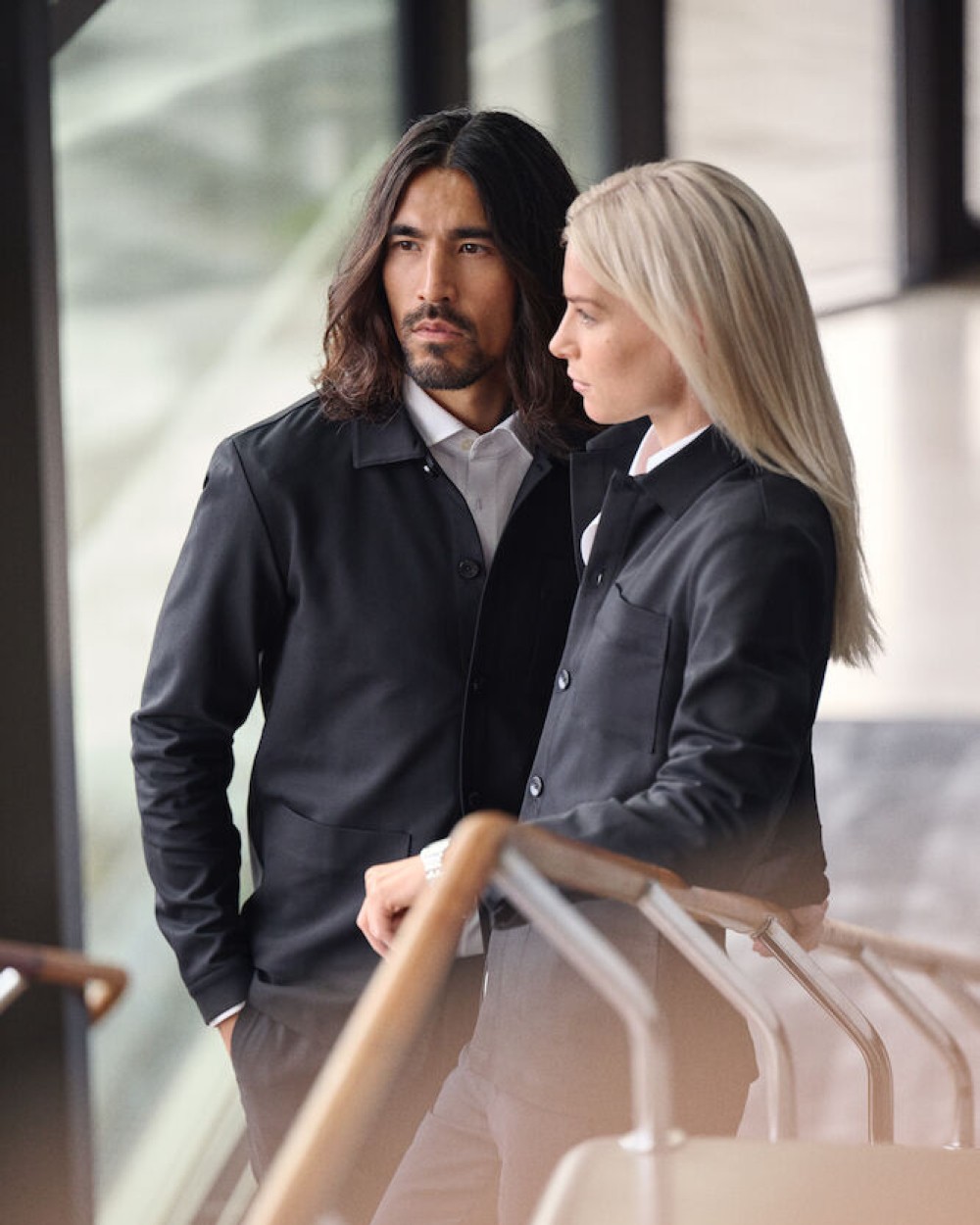 Hemden J. HARVEST & FROST Patch Pocket
Overshirt Unisex voor bedrukking &amp; borduring