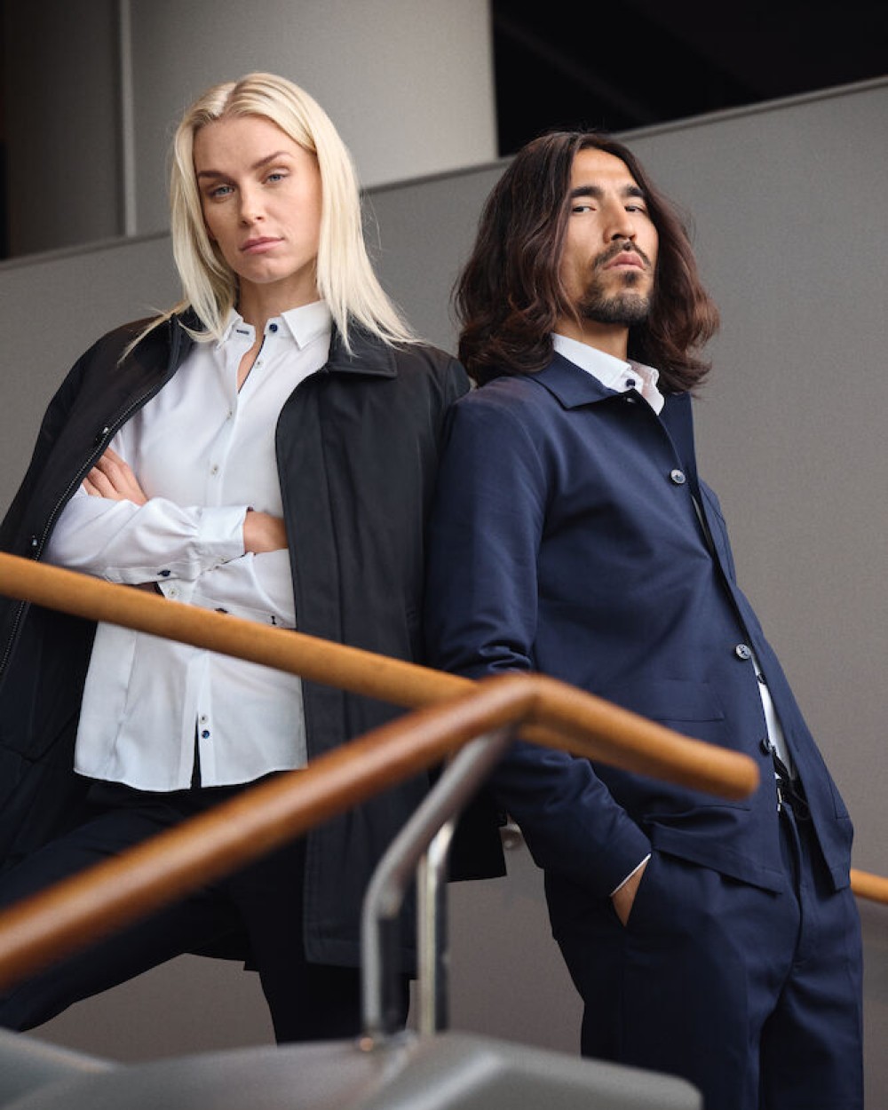 Hemden J. HARVEST & FROST Patch Pocket
Overshirt Unisex voor bedrukking &amp; borduring