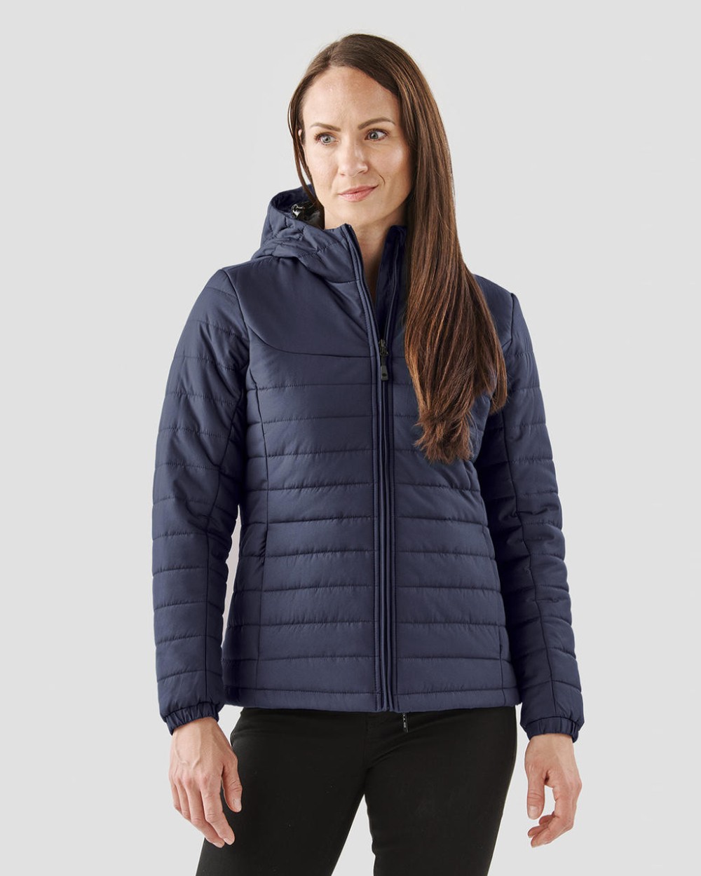 STORMTECH W'S NAUTILUS QUILTED HOODY Jacken personalisierbar
