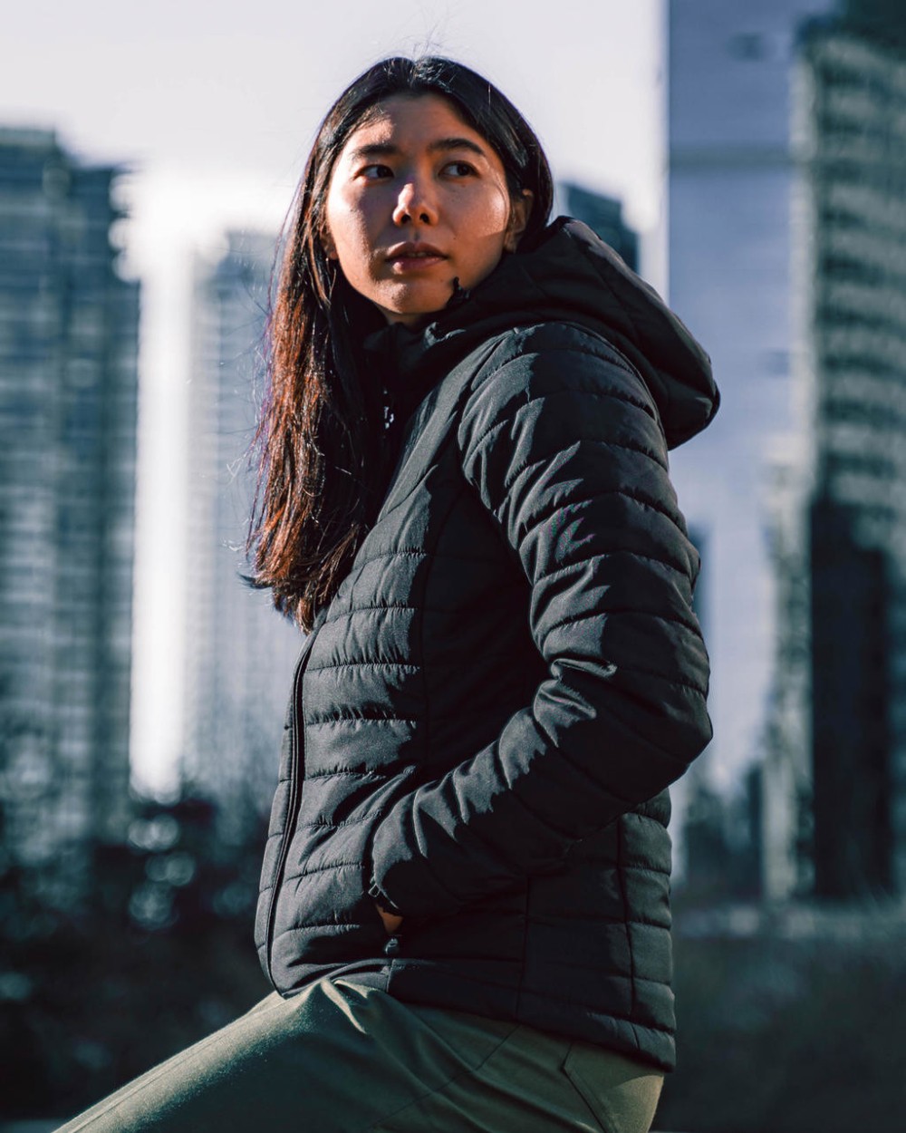 Jassen STORMTECH W'S NAUTILUS QUILTED HOODY voor bedrukking &amp; borduring