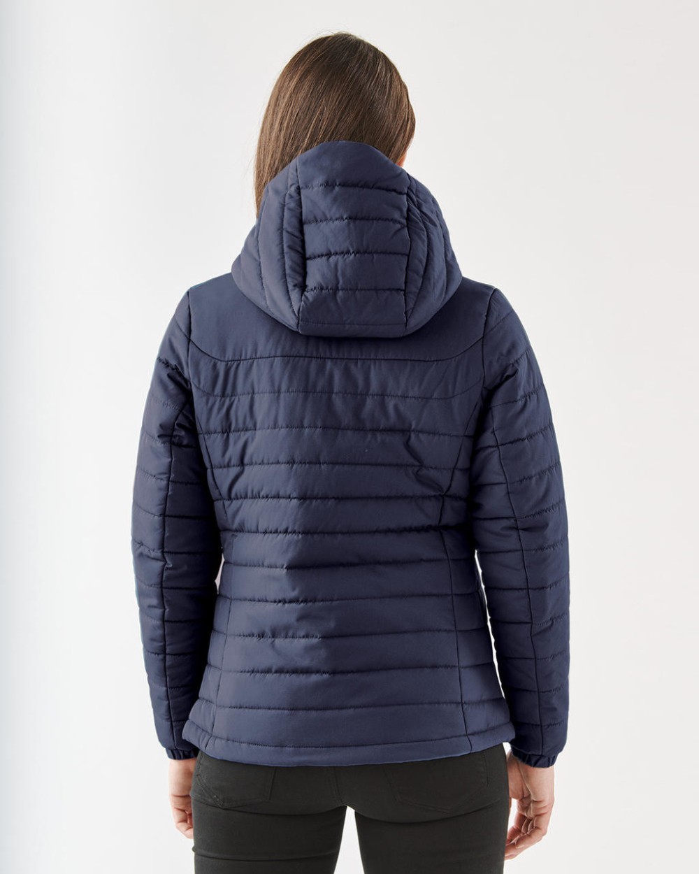 Jassen STORMTECH W'S NAUTILUS QUILTED HOODY voor bedrukking &amp; borduring