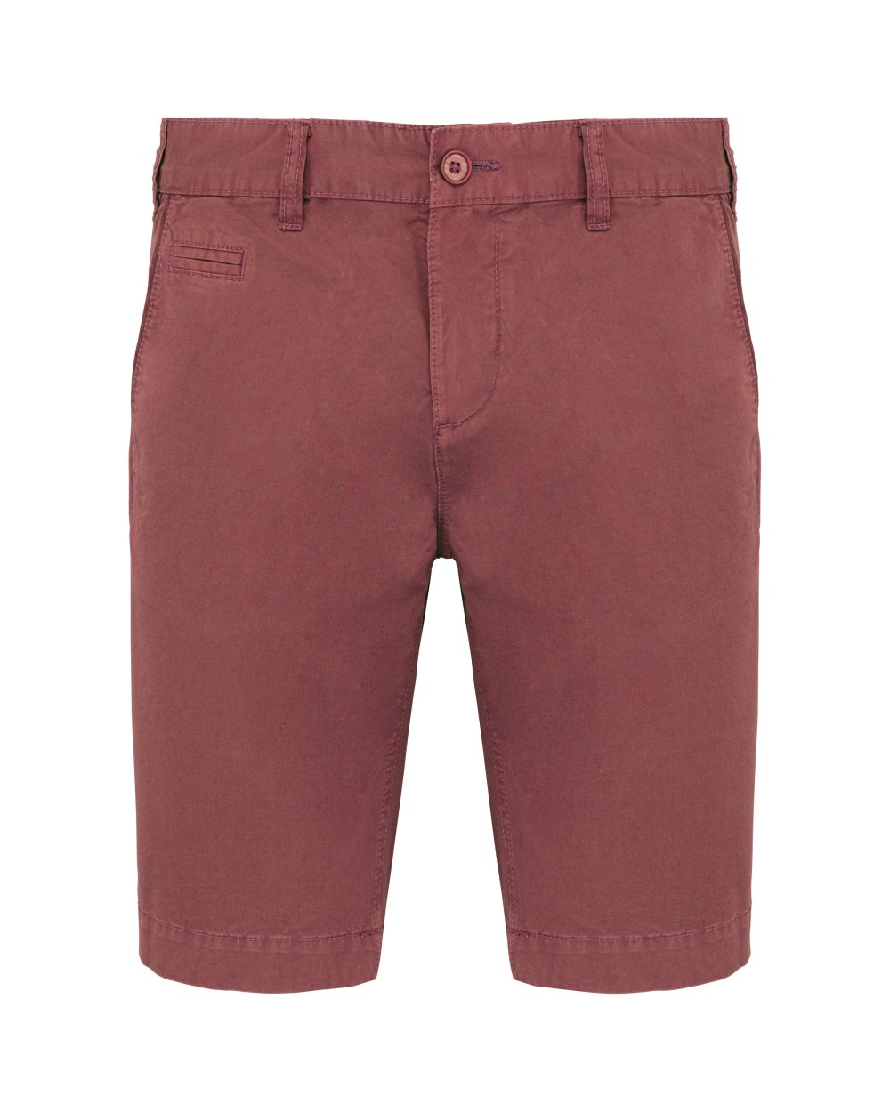 Bermuda's & Shorts KARIBAN Herenbermuda met verwassen look voor bedrukking &amp; borduring