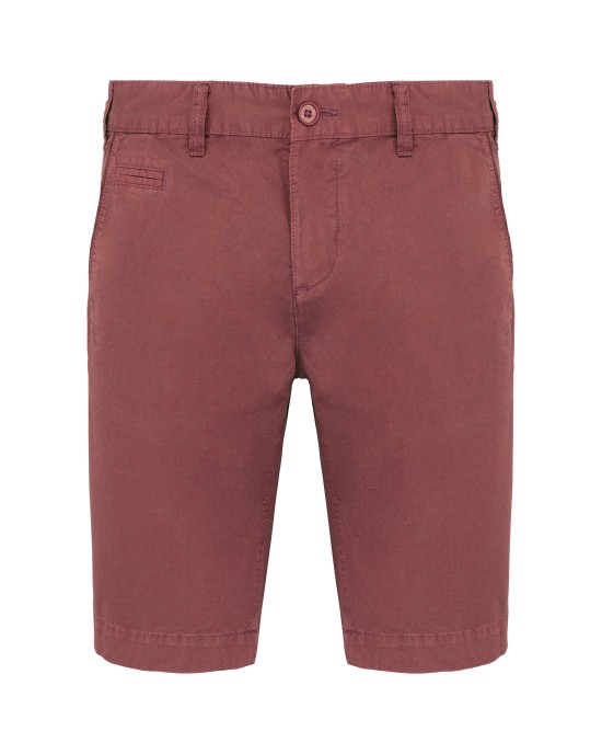 Bermudas & Shorts personnalisable Kariban Bermuda aspect délavé homme
