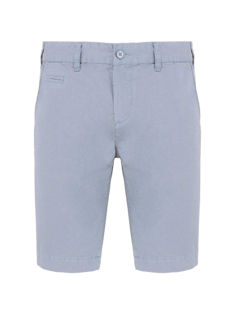 KARIBAN Bermuda aspect délavé homme  personnalisable