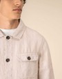 SPASSO Ausgewaschene Herrenhemdjacke aus Leinen Hemden personalisierbar