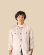 SPASSO Ausgewaschene Herrenhemdjacke aus Leinen Hemden personalisierbar