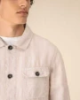 Chemises personnalisable SPASSO Surchemise délavée en lin homme