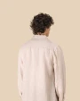 SPASSO Ausgewaschene Herrenhemdjacke aus Leinen Hemden personalisierbar