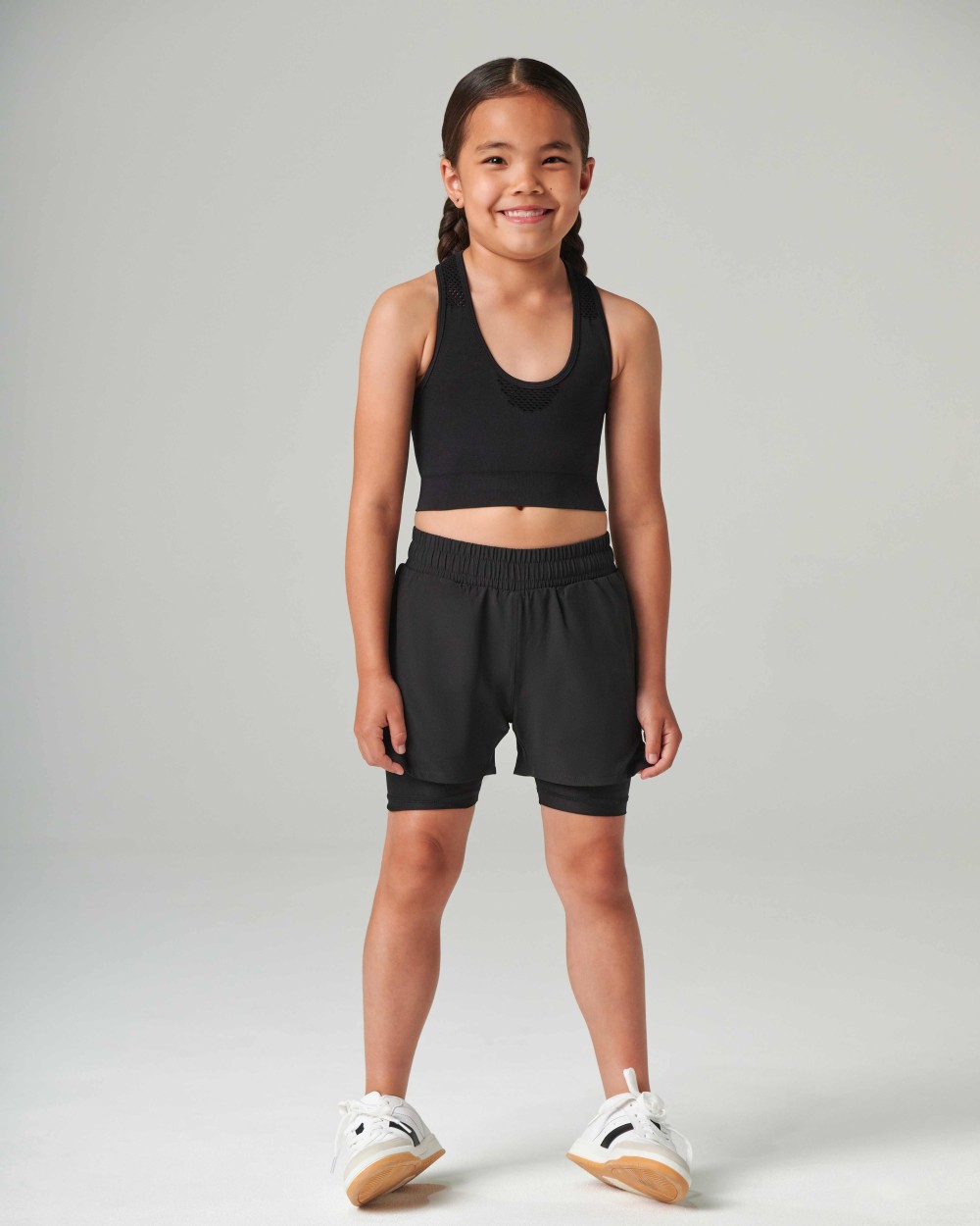 Bermuda's & Shorts TOMBO Kids double-layer sports shorts voor bedrukking &amp; borduring