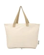 Tote bags personnalisable 4DO Sac shopping Sierra pliable en coton recyclé GRS 140 g/m2 12 L