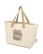 4DO Sierra 140 g/m² Faltbare Tragetasche aus GRS recycelter Baumwolle 12L Tote Bags personalisierbar