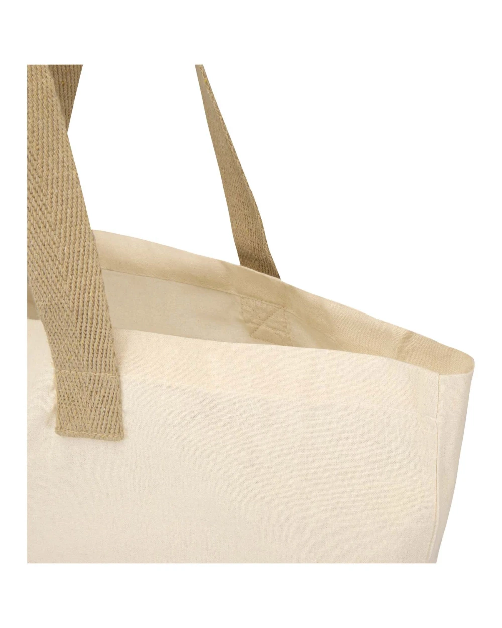 4DO Sierra 140 g/m² Faltbare Tragetasche aus GRS recycelter Baumwolle 12L Tote Bags personalisierbar