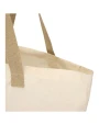 4DO Sierra 140 g/m² Faltbare Tragetasche aus GRS recycelter Baumwolle 12L Tote Bags personalisierbar