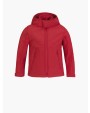 B&C Kinder Softshell-Kapuzenjacke Softshells personalisierbar