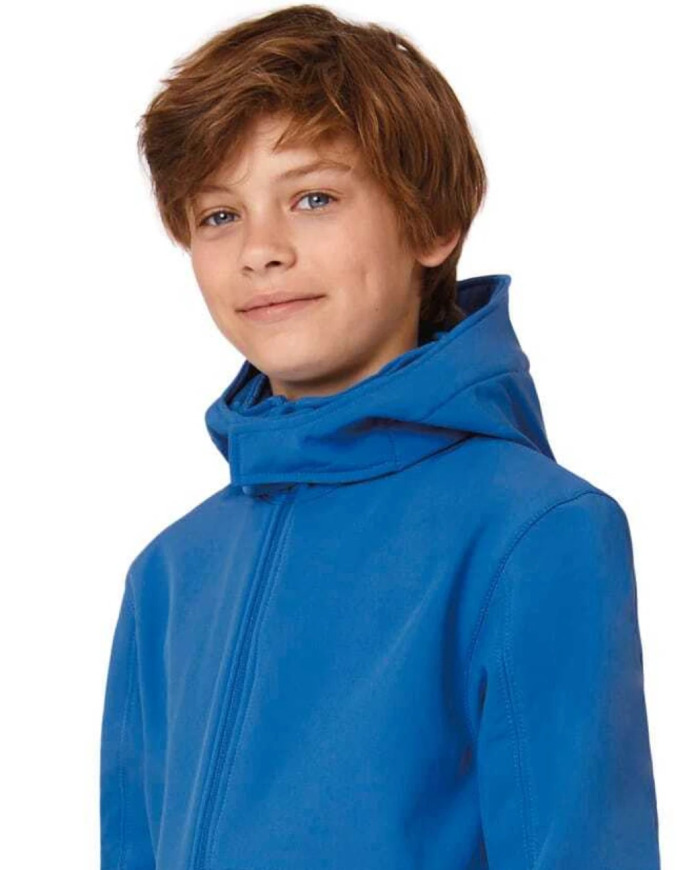 Softshells personnalisable B&C Veste softshell capuche enfant