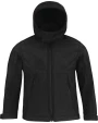 B&C Kinder Softshell-Kapuzenjacke Softshells personalisierbar