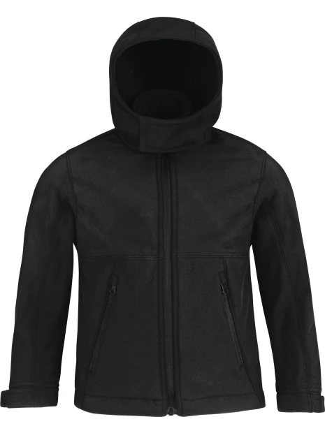 B&C Veste softshell capuche enfant /api/colors/b9fdad4a-5e94-45cb-8c03-c08b349b28c3 personnalisable