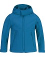 B&C Kinder Softshell-Kapuzenjacke Softshells personalisierbar