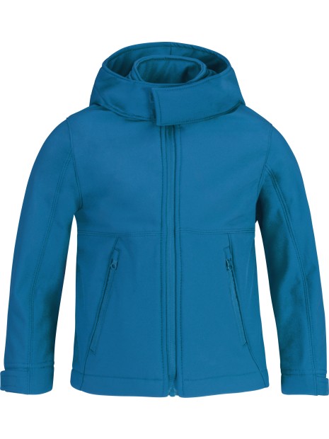 B&C Veste softshell capuche enfant /api/colors/99ddf087-04d2-4dac-bd39-b1954f31b5b7 personnalisable