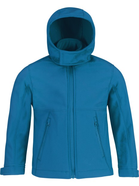 B&C Veste softshell capuche enfant /api/colors/99ddf087-04d2-4dac-bd39-b1954f31b5b7 personnalisable