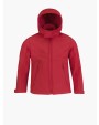 Softshells B&C Kids' Softshell met capuchon voor bedrukking &amp; borduring
