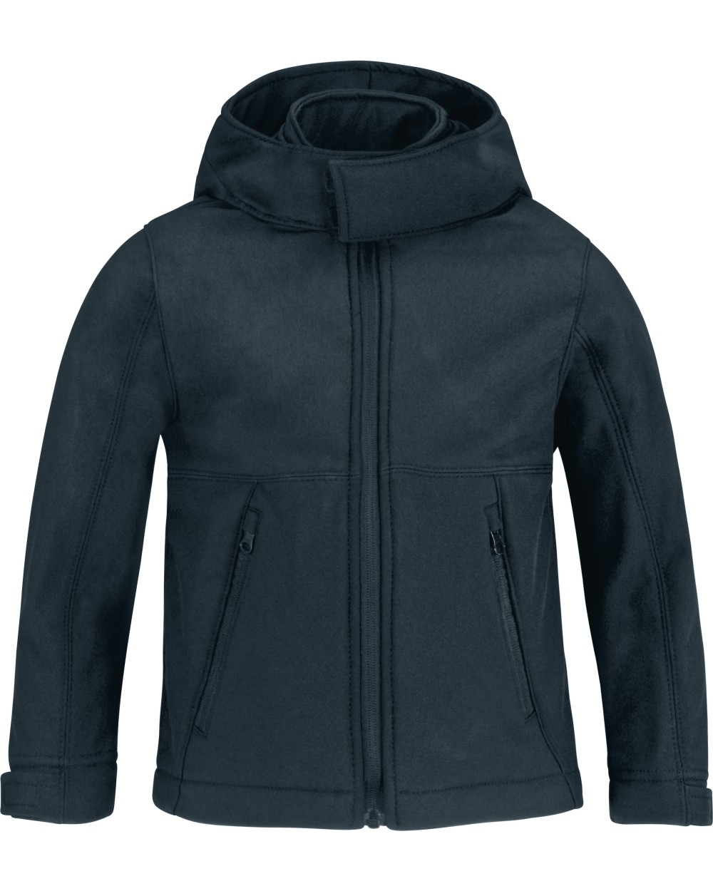 Softshells B&C Kids' Softshell met capuchon voor bedrukking &amp; borduring