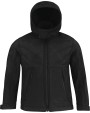 B&C Kinder Softshell-Kapuzenjacke Softshells personalisierbar