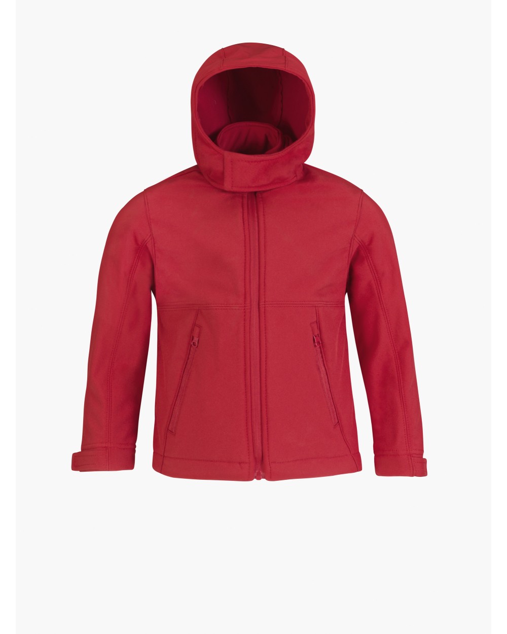 Softshells B&C Kids' Softshell met capuchon voor bedrukking &amp; borduring