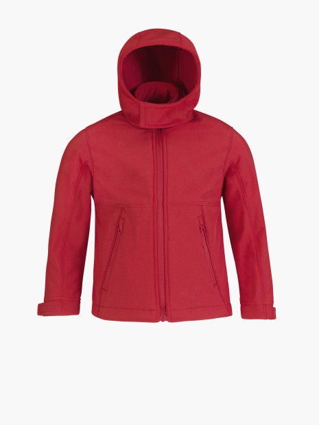 B&C Veste softshell capuche enfant /api/colors/c953313a-9c9d-493b-934e-ddcf8fada2ae personnalisable