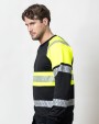 Sweat-shirts personnalisable JOBMAN 5225 Sweatshirt Zippé Intégral Haute-Visibilité