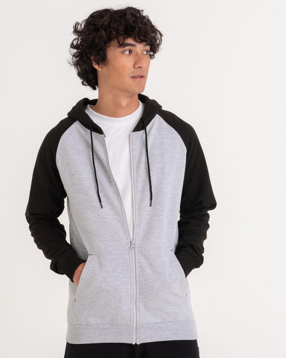 Sweat-shirts personnalisable AWDIS BASEBALL ZOODIE