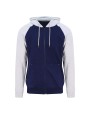 Sweat-shirts personnalisable AWDIS BASEBALL ZOODIE